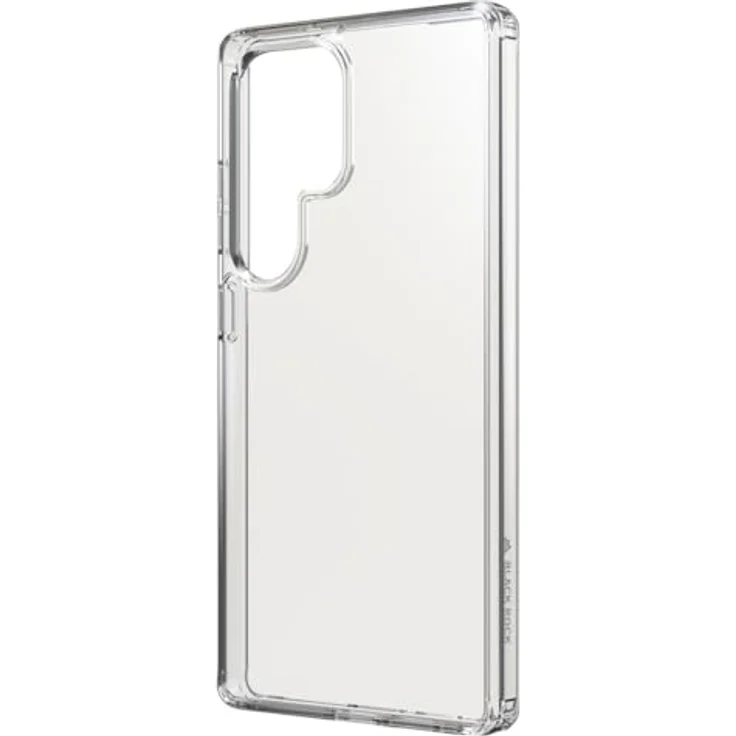 Black Rock Handyhülle für Samsung Galaxy S25 Ultra, Transparent, Wireless Charging kompatibel, Slim, TPU Rahmen, Anti Gelbstich, hochwertiges Cover – Bild 2