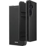 Hama Handyhülle für Samsung Galaxy S25 (Handytasche, Etui mit Kartenfach, Standfunktion, extra Schutz von Display und Kamera, schwarz)