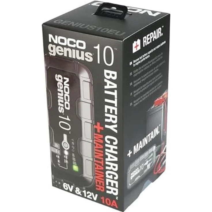 NOCO GENIUS10 EU 10A Battery charger for 6V/12V batteries with maintenance and desulphurisation function – Bild 2