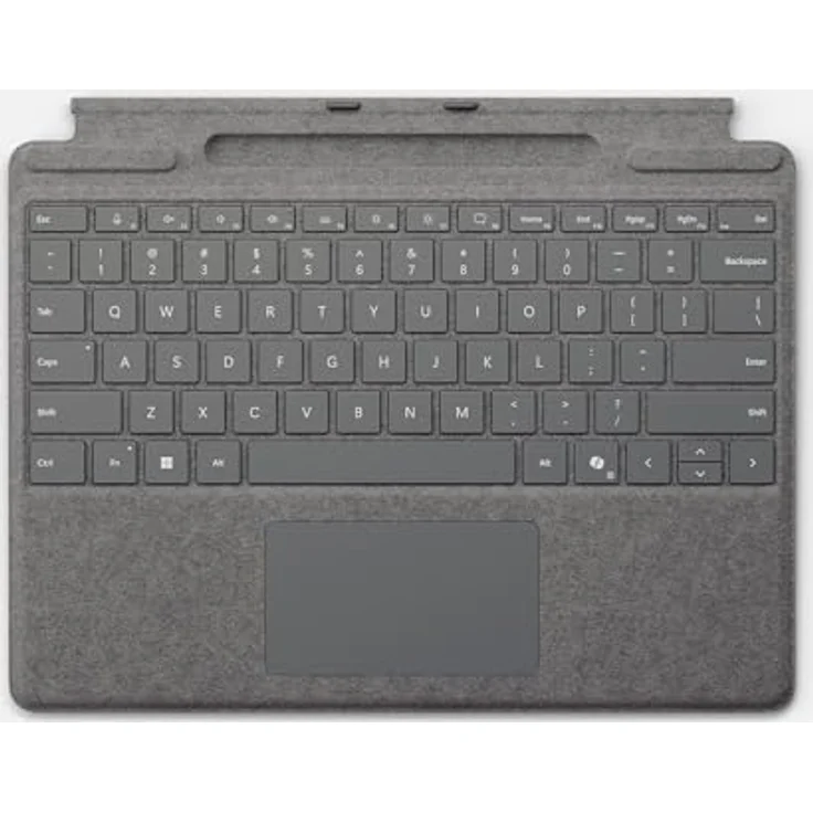 Microsoft Surface Pro mit Slim Pen Tastatur mit Touchpad (mit Slim Pen), Platin – Bild 4