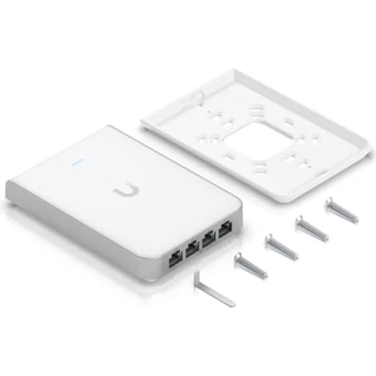 Ubiquiti Unifi 6 In-Wall, Wi-Fi 6 Access Point mit 4800 Mbit/s, 4-Port Gigabit Ethernet-Switch, WPA3, geeignet für bis zu 300 Geräte – Bild 5