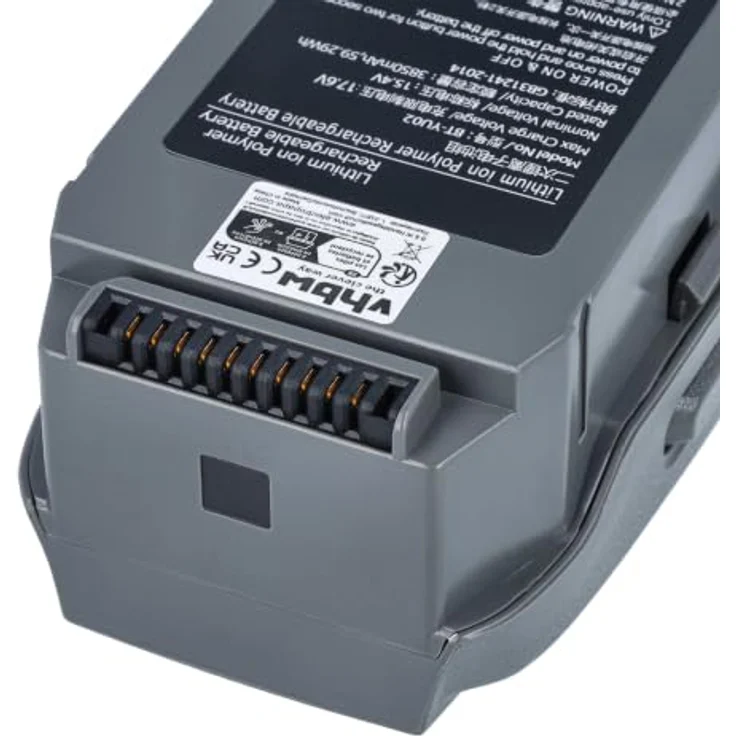 vhbw Ersatzakku für DJI CP.MA.00000038.01/76573, FB2-3850, Li-Polymer 3600 mAh (15,4 V), 2er Pack, dunkelgrau – Bild 6