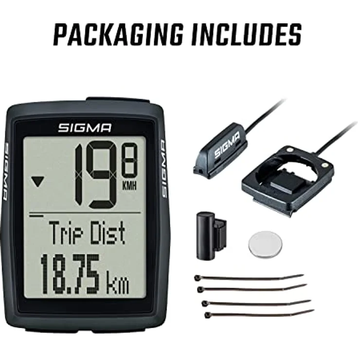 Sigma Fahrradcomputer BC 14.0 WR, schwarz, Sigma, 14210 – Bild 2