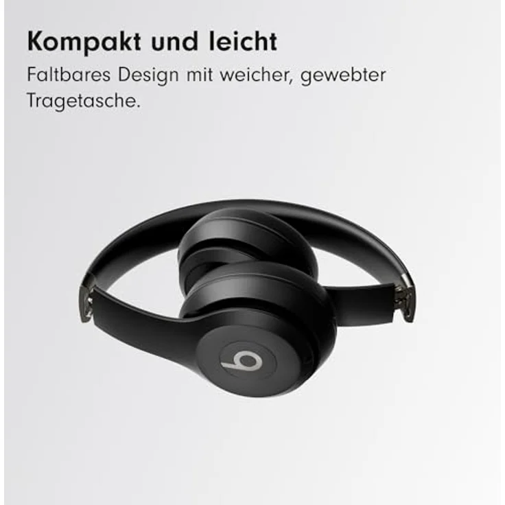 Beats Solo 4 - Kabelloser Bluetooth On-Ear Kopfhörer, Apple & Android kompatibel, Bis zu 50 Stunden Akkulaufzeit - Mattschwarz – Bild 4