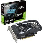ASUS Dual GeForce GTX 1650 4GB OC Edition GDDR6 Gaming Grafikkarte (NVIDIA Turing Architektur, 4GB GDDR6 Speicher, PCIe 3.0, 1x HDMI 2.0b, 1x DisplayPort 1.4a, DUAL-GTX1650-O4GD6-P-EVO)