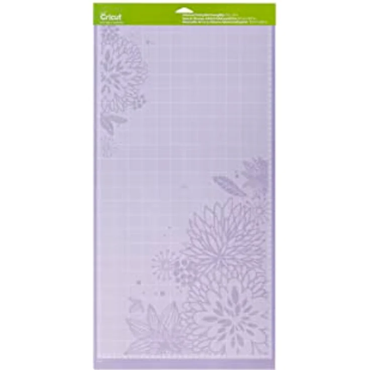Cricut StrongGrip Schneidematte, Violett/weiß, 30x60 cm für schwere Materialien – Bild 2