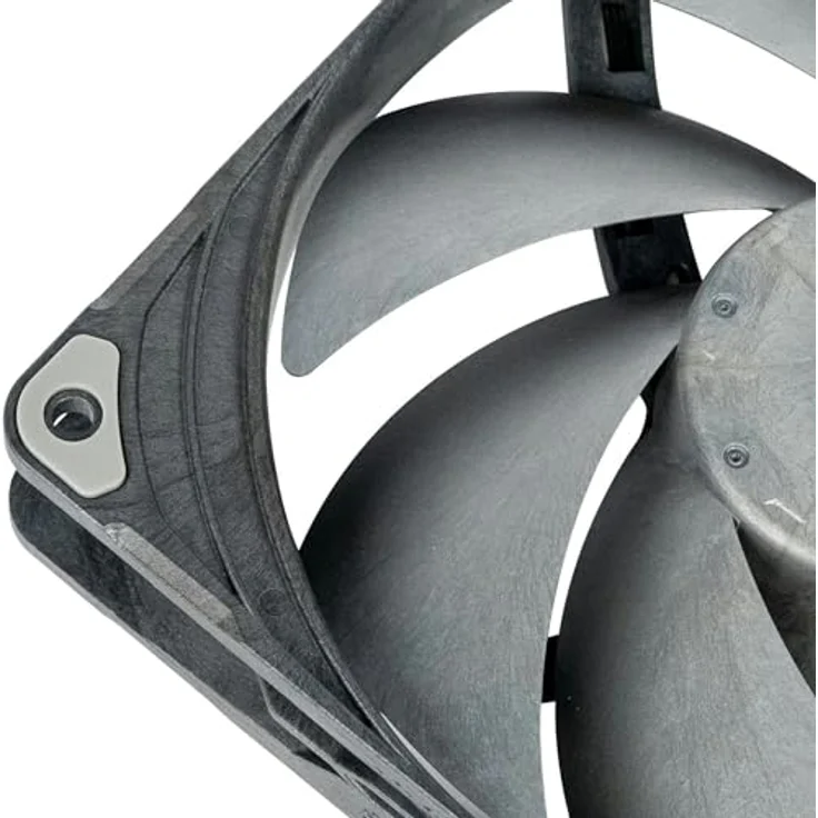 Phanteks T30 PWM 140mm Gehäuselüfter, hoher Luftdurchsatz bis 237,18 m³/h, max. 2500 U/min, schwarz – Bild 7