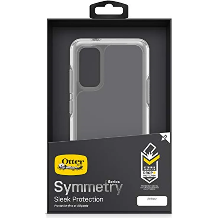 OtterBox Symmetry Clear sturzsichere, schlanke und transparente Schutzhülle für Samsung S20 – Bild 8