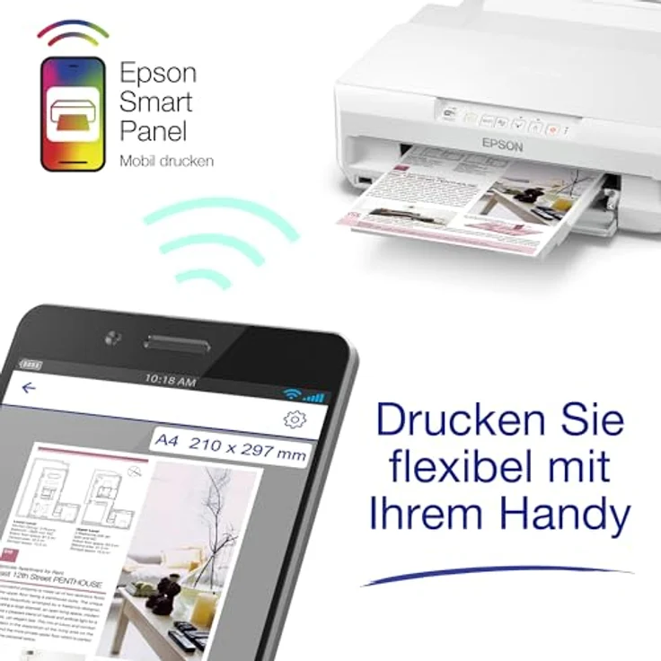 Epson Expression Photo XP-65 Tintenstrahldrucker Farbe 5760 x 1440 DPI A4 WLAN, Hohe Druckqualität und WLAN-Funktionen – Bild 6