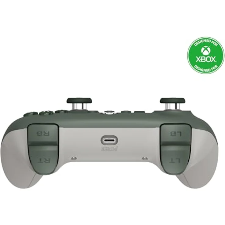 8bitdo Ultimate C Gaming Controller für Xbox Series X/S und Windows, mit interaktiver Lichtverfolgung und Vibrationstechnologie, grün – Bild 3