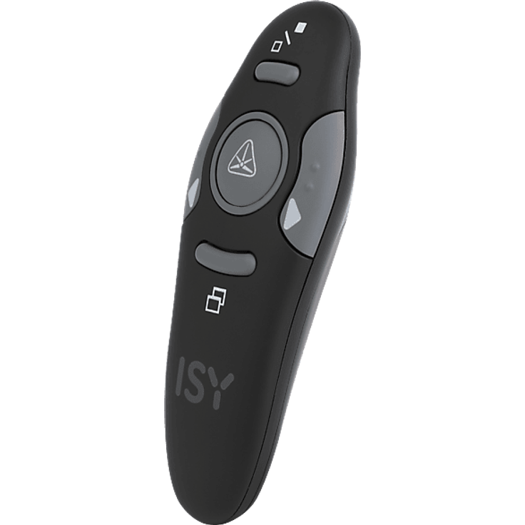 ISY IP-1100-1 Presenter, Wireless Präsentationsgerät, Universal, Schwarz