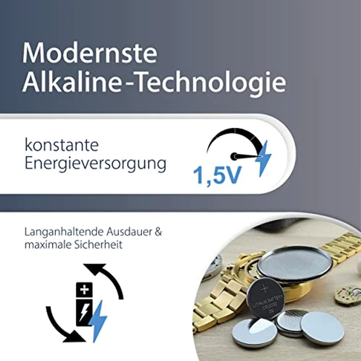 MediaRange Premium Alkaline Knopfzellen, AG4|LR626|1.5V, 10er Pack – Bild 3