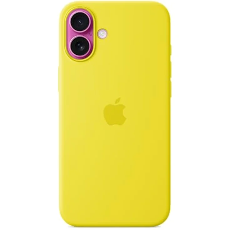 Apple iPhone 16 Plus Silikon Case mit MagSafe – Sternfrucht, recyceltes Silikon, Kamera­steuerung, kabel­loses Laden – Bild 3