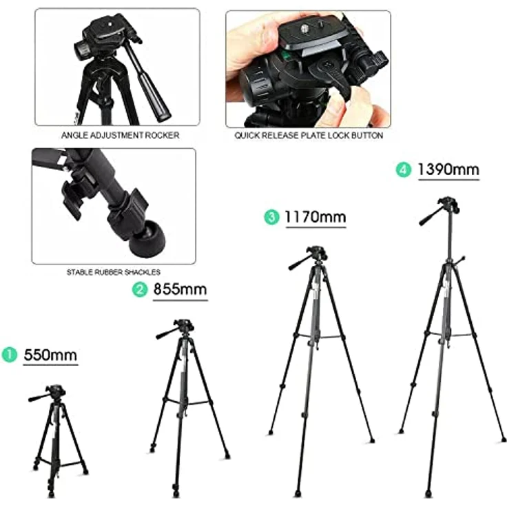 Nest WT 3520 Lightweight Tripod – Bild 7