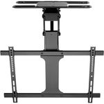 my wall Motorisierter TV Deckenhalter - HL49ML, Smart Home, Alexa und Google Home Kompatibel, Sprachsteuerung, TV Deckenhalterung elektrisch, Klappbar, Schwenkbar, Fernbedienung oder App Steuerung