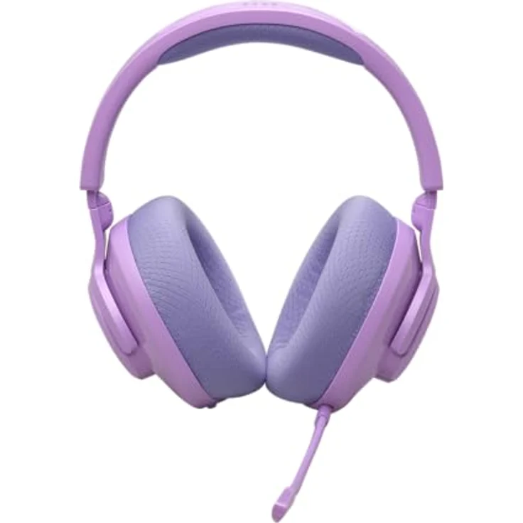 JBL Quantum 360 Kabellose Over-Ear Gaming-Kopfhörer, 2,4 GHz/Bluetooth Dual Wireless-Verbindung, 22-Stunden-Akku, abnehmbares Mikrofon, Lila – Bild 2