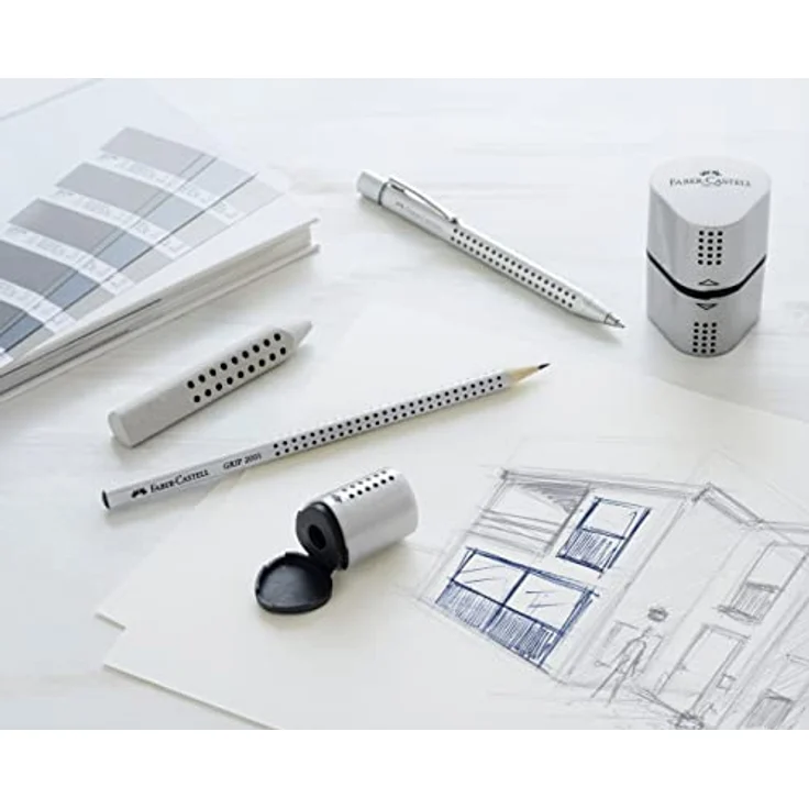 Faber-Castell Bleistift Grip 2001, Härte HB, mit Grip-Zone – Bild 4