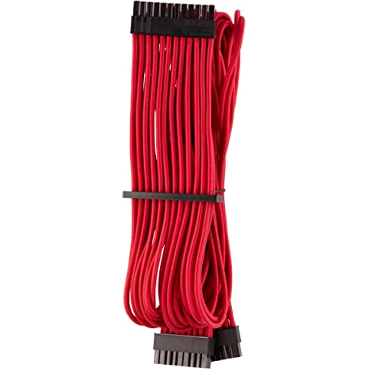 Corsair Premium Sleeved Netzteil Pro-Kabel-Set Typ4 (Generation 4-Serie) Rot – Bild 2