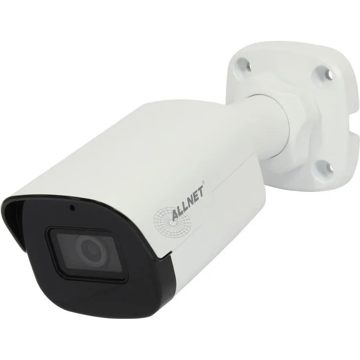 Allnet ALL-CAM2497v3-LEN, IP Kamera Bullet für Outdoor, 5MP, IR Nachtsicht, Low-Light, 79° Sichtwinkel, mehrfarbig, IP67, PoE, bis zu 40m Reichweite