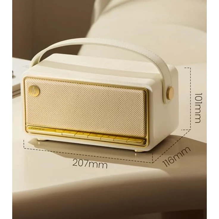 Edifier MP330, Bluetooth Lautsprecher mit 19 h Akkulaufzeit, weiss – Bild 9