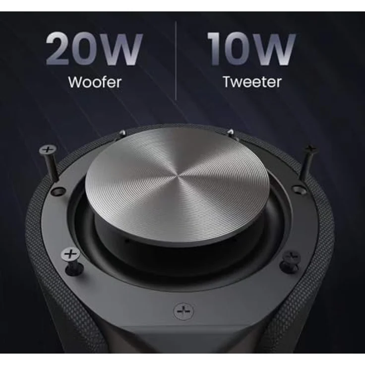 HiFuture Speaker Ripple Bluetooth (black) (6 h), Bluetooth Lautsprecher, Schwarz – Bild 10