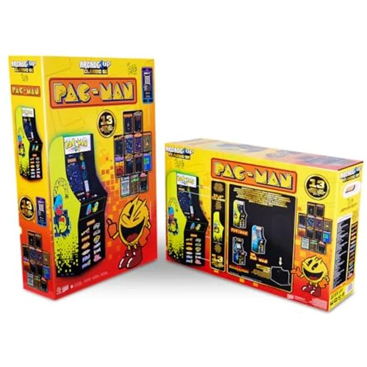 Arcade1Up PAC-MAN Classic Slim Edition, Arcade-Spielkonsole mit 15.6 Zoll LCD und 12 integrierten Spielen – Bild 7