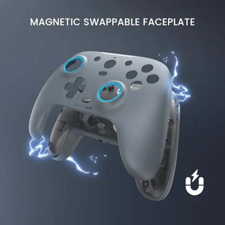 Gamesir G7 SE Wired Controller, ergonomischer Gaming Controller für Xbox One, kabelgebunden, Sporty Gray – Bild 5