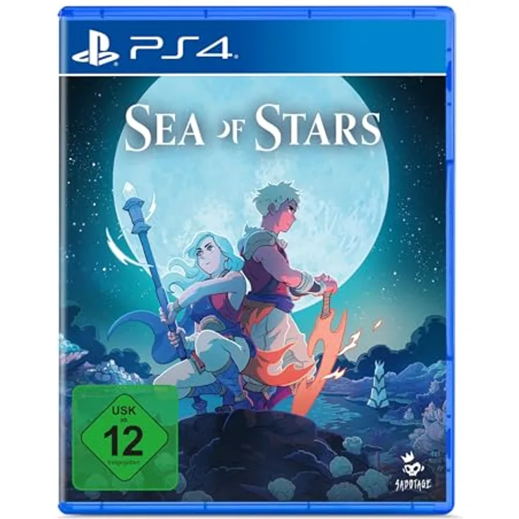 iam8bit Sea of Stars - PS4, rundenbasiertes Rollenspiel mit spannenden Kämpfen und unbegrenzten Abenteuern.