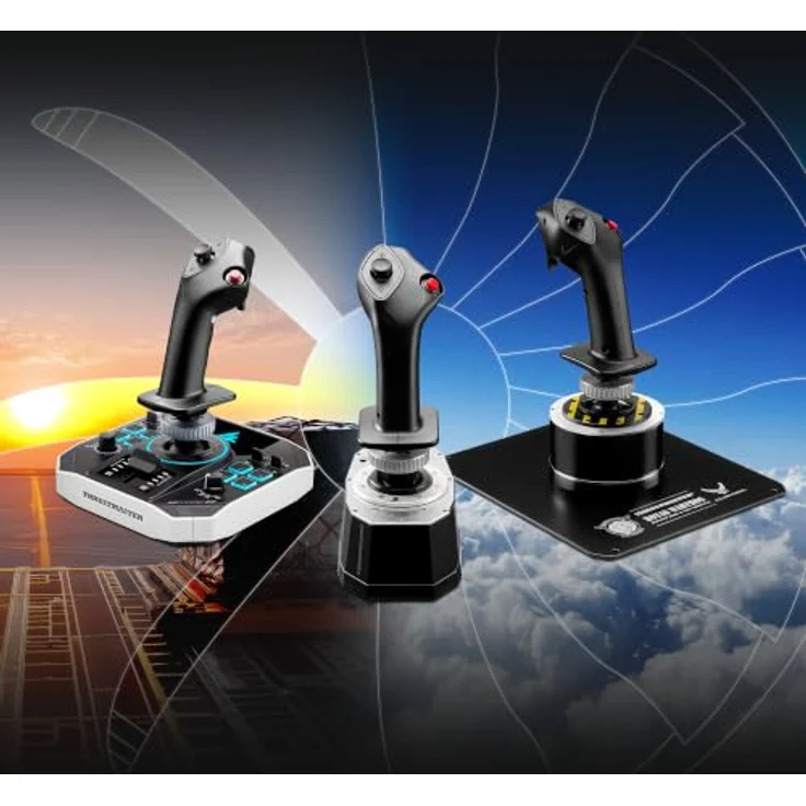 THRUSTMASTER Airbus Add-On Grip für Linkshänder, Joystickgriff A300/A400M, kompatibel mit AVA- und HOTAS-Basen, H.E.A.R.T Technologie – Bild 5