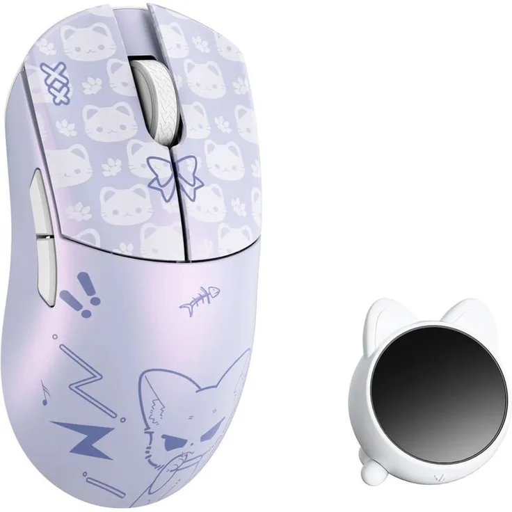 WLMouse Huan Gaming-Maus, ultraleicht mit Omron Optical Switches, 8.000Hz Polling Rate, drahtlose Verbindung
