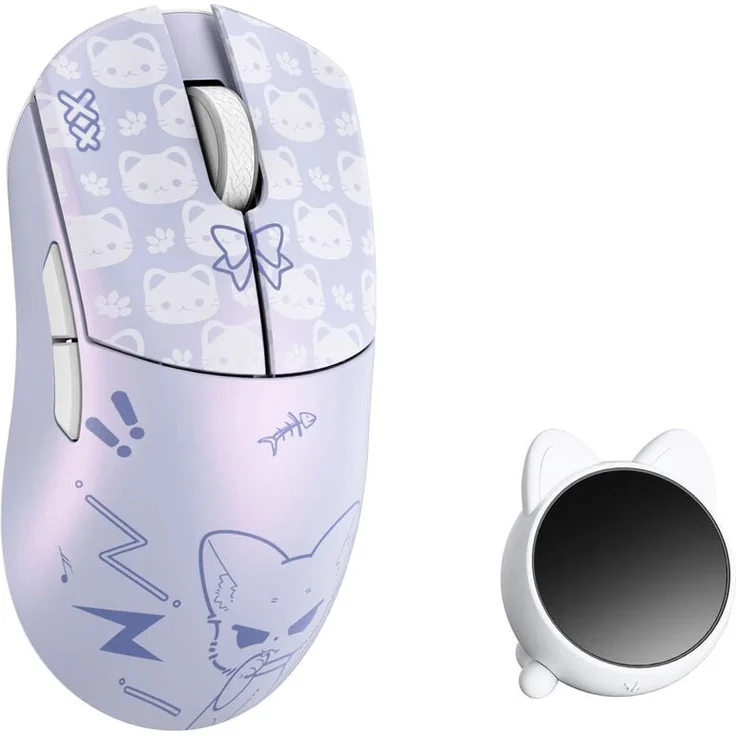 WLMouse Huan Gaming-Maus, ultraleicht mit Omron Optical Switches, 8.000Hz Polling Rate, drahtlose Verbindung