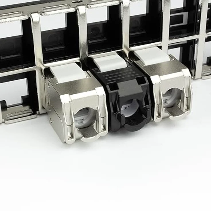 ACT Patchpanel 19", 48-Port 1U Rack Mount, hohe Dichte für effiziente Netzwerksteuerung – PP1031 – Bild 4