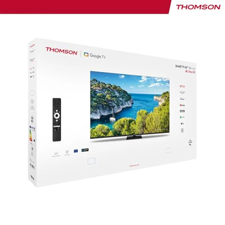 Thomson 43UG5C14-2025, 43 Zoll (109cm) 4K Ultra HD Smart Google TV mit Dolby Vision IQ, Dolby Atmos, 120Hz und Triple-Tuner, Wi-Fi, Bluetooth 5.1, HDMI, CI+ – Bild 5