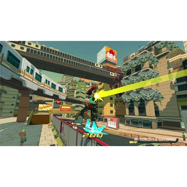 Skybound Games Bomb Rush Cyberfunk, Nintendo Switch Game mit umgebungsbasiertem Tricksystem – Bild 3