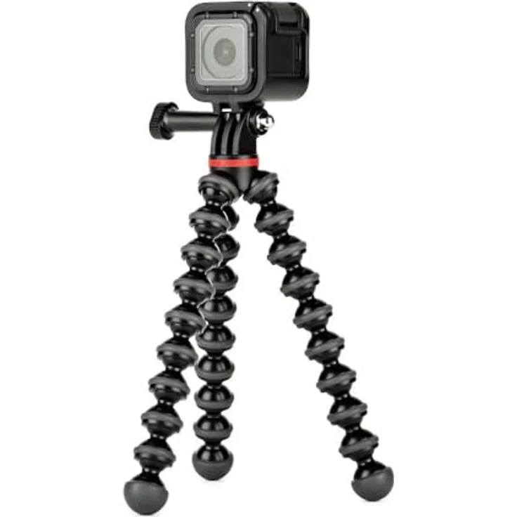 JOBY JB01516-BWW GorillaPod 500 Action flexibles Ministativ (mit Stiftbefestigung für GoPro, 360-Grad-Kameras und andere Action-Kameras, Traglast bis zu 500 g) – Bild 5