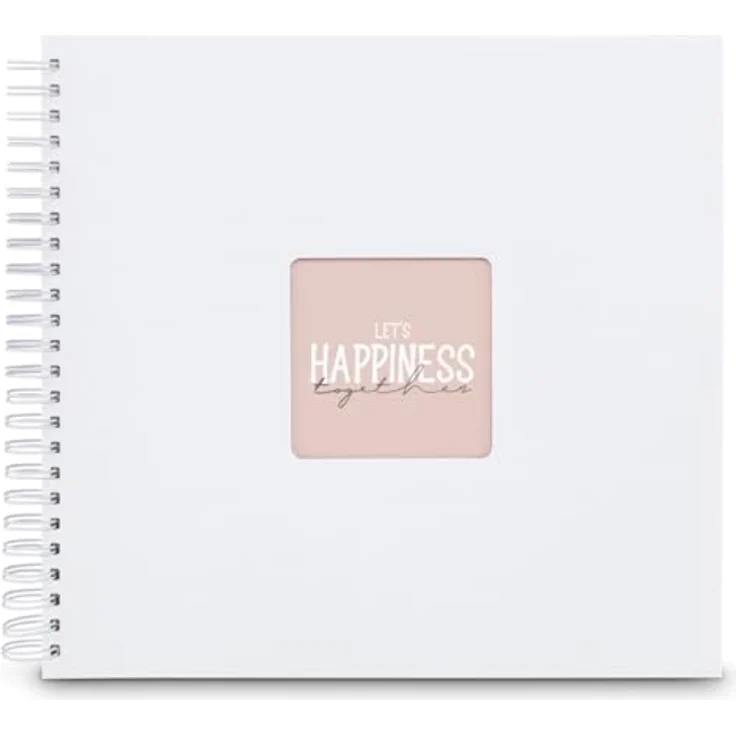 Hama Fotoalbum Fine Art, Spiral-Album mit individuellem Cover und 100 weißen Innenseiten, FSC-Mix, strukturierter Oberfläche – Bild 11