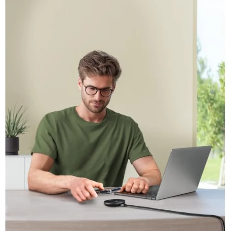 Hama 00201735, Kabelloses Handy-Ladegerät für drinnen, USB, schwarz – Bild 16