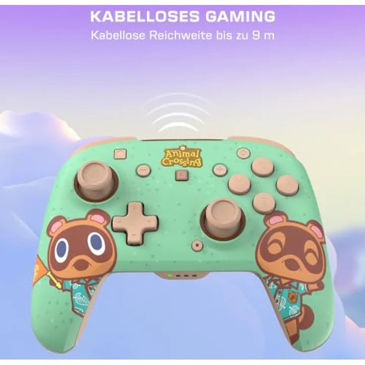 Turtle Beach Rematch Wireless RGB Animal Crossing, Wireless Controller für Nintendo Switch 2 mit 4 RGB Modi und bis zu 40 Stunden Akkulaufzeit – Bild 6