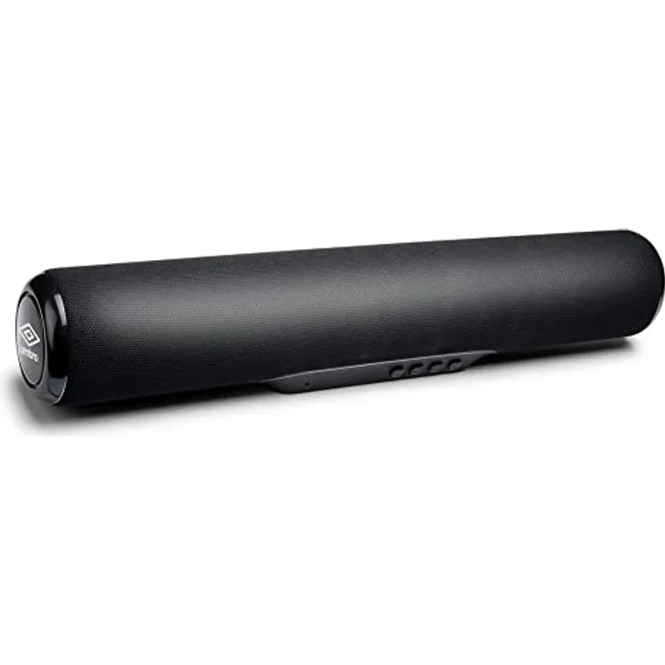 Umbro Drahtlos Bluetooth Lautsprecher Mit Radio Schwarz - Aufladefunktion - mehrere Audioausgäng: SD-Karte, USB-Stick, AUX - Schwarz
