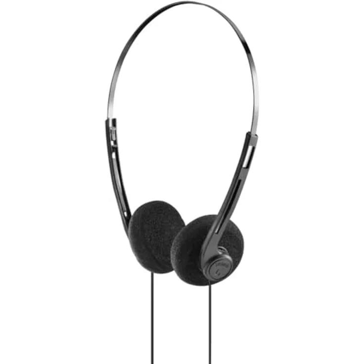 Hama Slight II, On-Ear Kopfhörer, 100 dB/mW, Frequenzbereich 20 Hz - 20 kHz, Schwarz – Bild 1