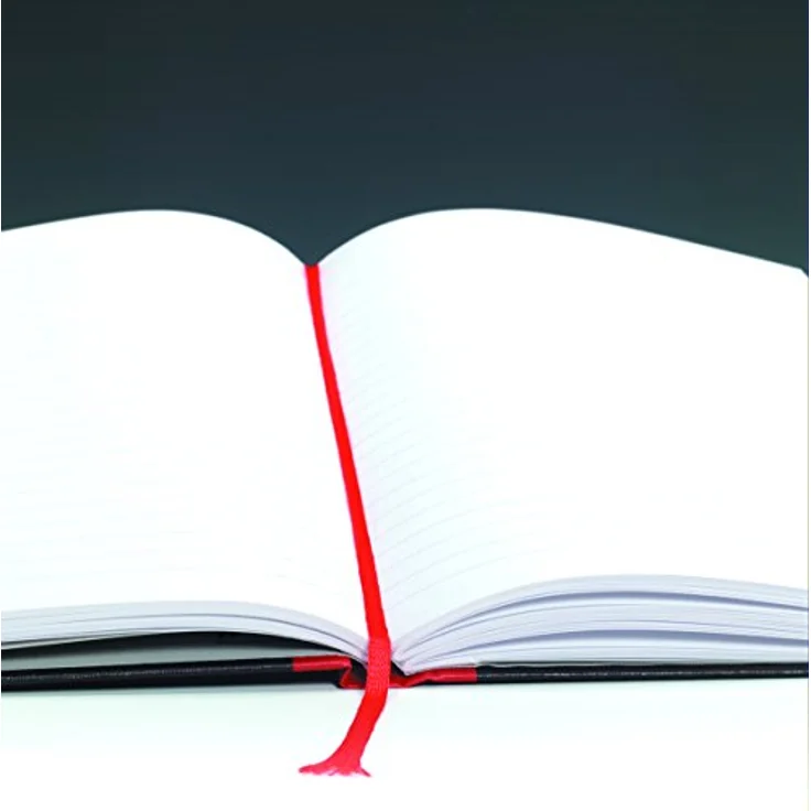 OXFORD Notizbuch Black n' Red 400047607, A4 kariert, 90g, 96 Blätter, schwarz/rot – Bild 4
