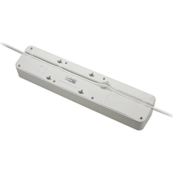 APC Surge Protector - PM5T-GR - Steckdosenleiste mit Überspannungsschutz (5-fach Stecker Schuko, schaltbar, 2 Telefon-Schutz-Ausgänge - Farbe: weiß) – Bild 5