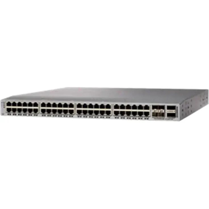 Cisco Nexus 9200 with 48p /1GT 4p 10/25G & 2p 40/100G QSFP28 (48 Ports) Netzwerk Switch, Grau