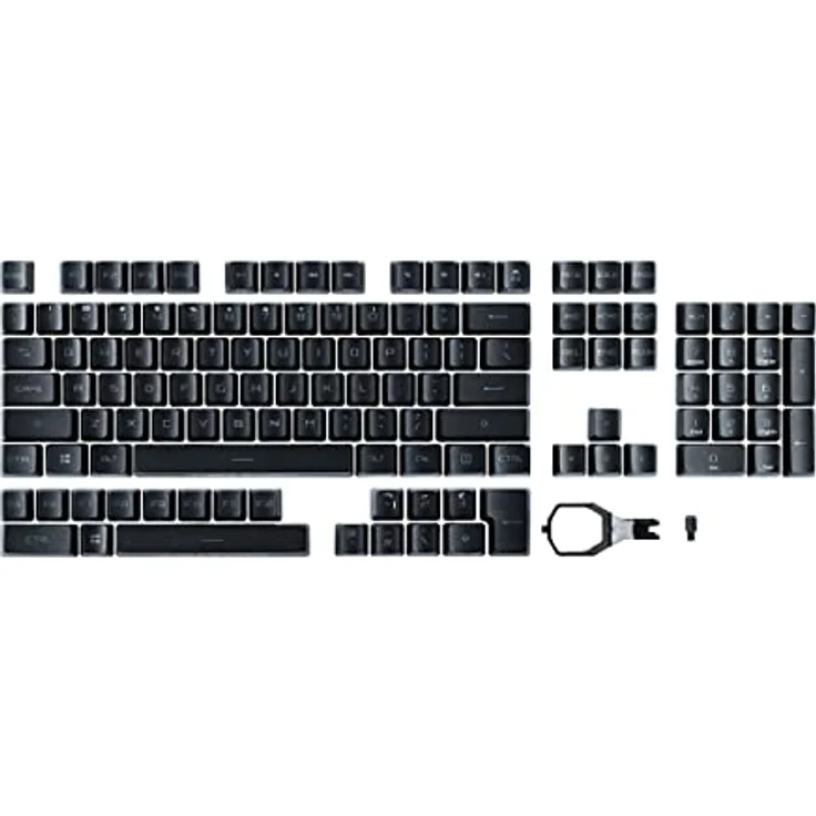 ASUS AC04 ROG RX PBT KEYCAP SET, Keycaps, Schwarz – Bild 2