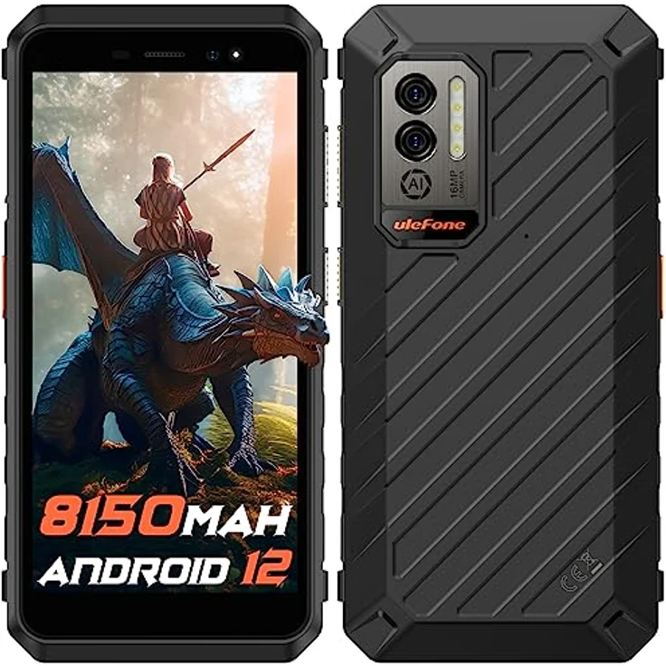 Ulefone Armor Outdoor Handy Rugged Smartphone NFC 4g – Bild 1