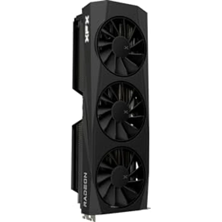 XFX RX 9070XT Swift Gaming 16GB GDDR6 Black, Grafikkarte mit Basisuhr bis zu 1440 MHz, Spieluhr bis zu 2210 MHz, Boost-Uhr bis zu 2700 MHz – Bild 2