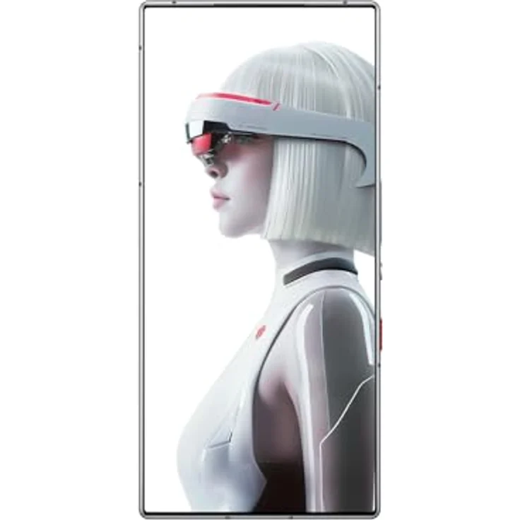 REDMAGIC 9S Pro 120Hz Gaming Handy, 5G Android Smartphone, 12GB RAM+256GB ROM, Snapdragon 8 Gen 3, 6.8" AMOLED Full Bildschirm, FHD+ Gaming Telefon, 50MP Kamera, 80W Ladegerät, Dual-SIM Weiß – Bild 2