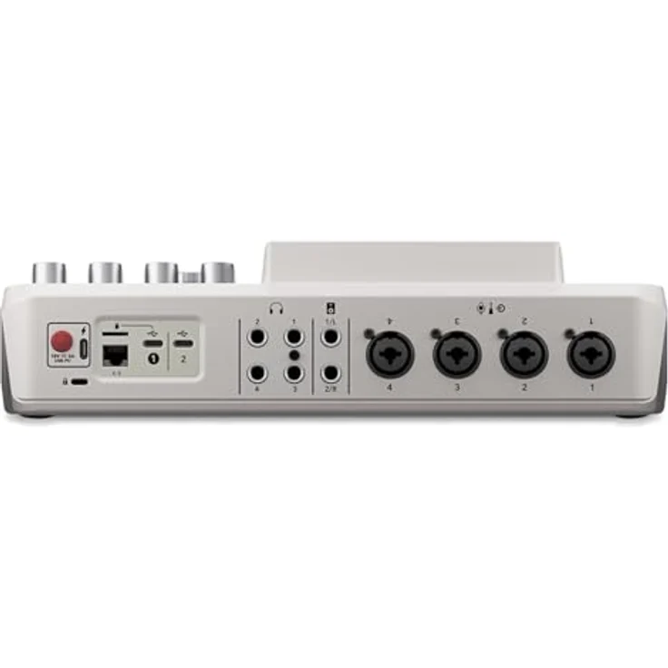 RØDE Rodecaster Pro II Audio Production Studio, Mischpult mit Wi-Fi, Bluetooth und integriertem Recorder, weiß + Rode Podmic Mikrofon, weiß + keepdrum XLR-Kabel – Bild 3
