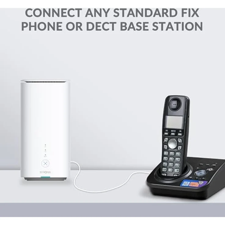 STRONG 5GROUTERAX3000, 5G Router mit SIM-Karte, Wi-Fi 6 AX3000, große Abdeckung, blaue 3,5 Gbit/s-Version - Preisvergleich – Bild 5