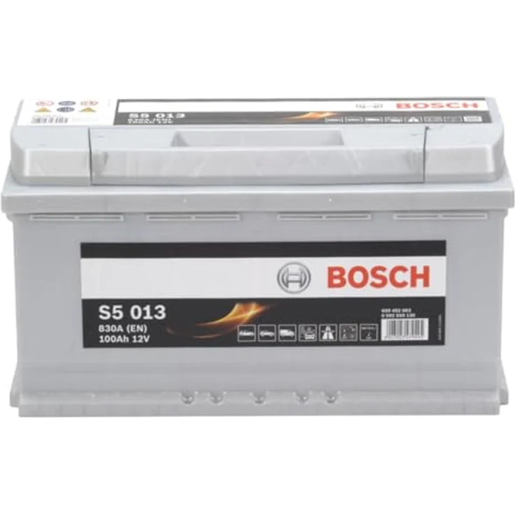 Bosch S5 013 Autobatterie 12V, 100Ah, 830A, wartungsfrei, PowerFrame®-Technologie – Bild 2